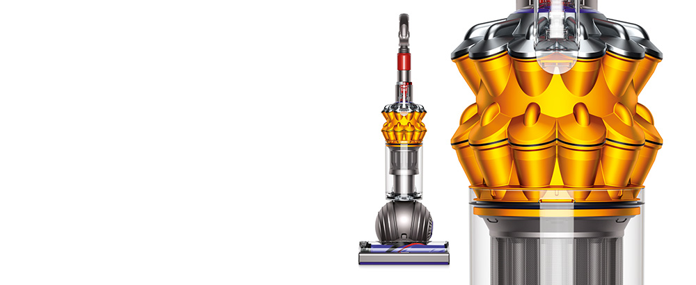 The Dyson Small Ball vacuum is lightweight, compact and powerful.