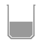 An icon Representing  the bin's high capacity.