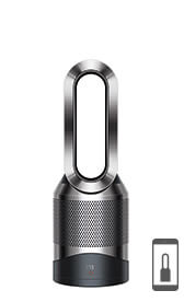 Dyson purifier fan in black nickel colourway