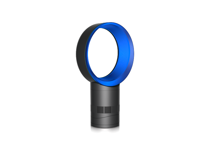 dyson cool AM06 テーブルファン300mm 青色 Dyson AM06 Desk Fan 300mm Bladeless Fan Iron Blue - Free Delivery