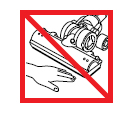 Do not put hands near the brush bar when the appliance is in use