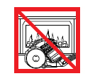 Do not use near naked flames