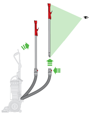 diagram showing how to remove wand