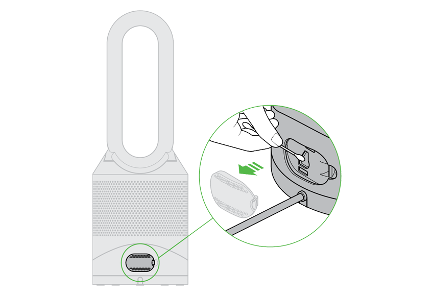 Dyson Pure Hot + Cool Link™ Support Cleaning your Dyson purifier