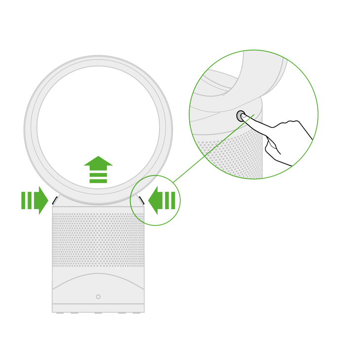 Dyson Pure Cool Link Support Replacing the filter unit dyson.co.nz