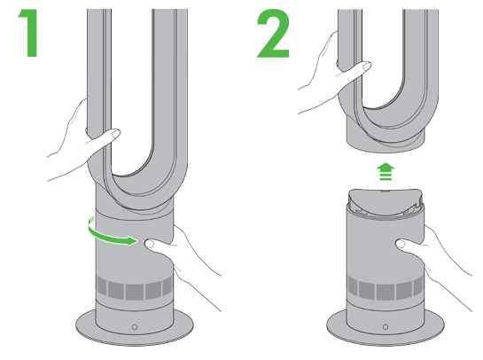 Dyson AM07 Support - Machine not performing as well as usual | dyson.co.nz